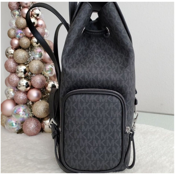 Michael Kors Chain Backpack And Wallet Set - Picture 3 of 10